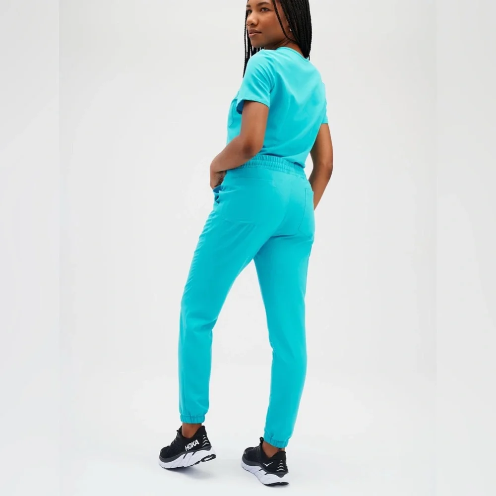 Garde Malade Turquoise Scrub Set S/M - Picture 4 of 7